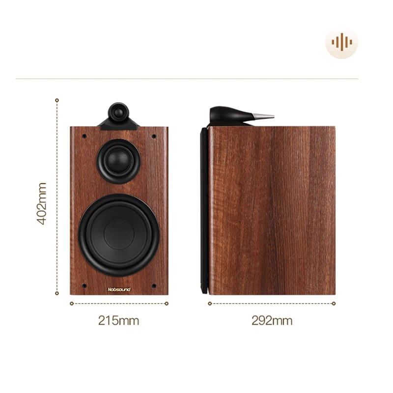 6.5 Inch Speaker Three-Way Passive Bookshelf Speaker 120W HiFi Fever Monitor Audio 6ohm Home theater Speakers Sound Box NS-Q3 3