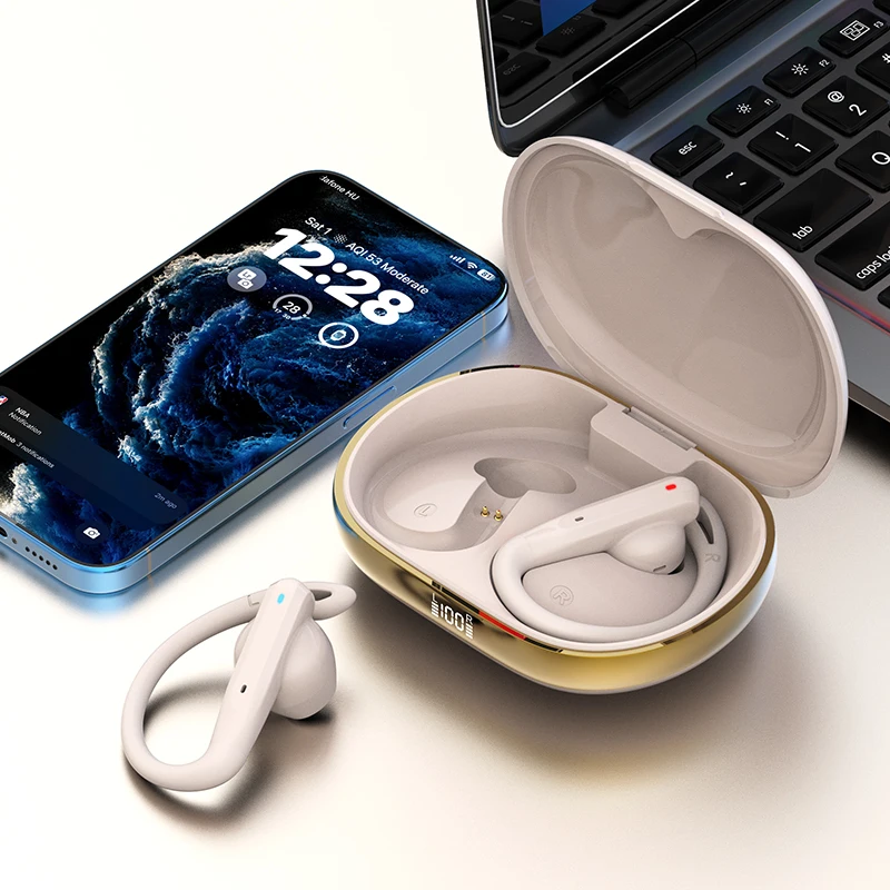 In-ear Design OWS Earphone Water Resistance Music Preset EQ Zero-Sensation Wearing Earbuds Headphone 1