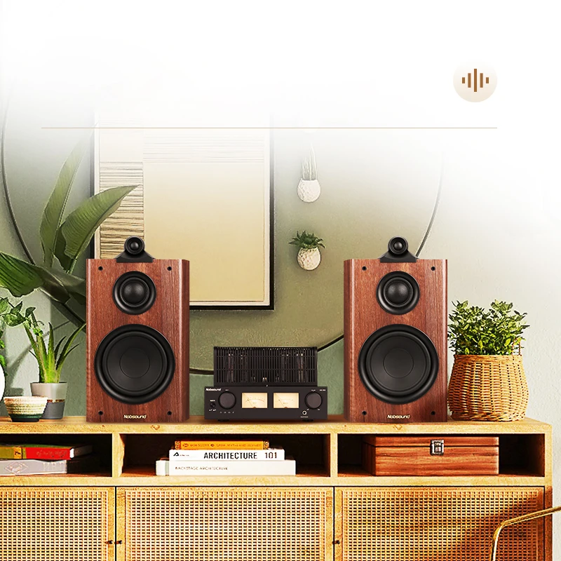 6.5 Inch Speaker Three-Way Passive Bookshelf Speaker 120W HiFi Fever Monitor Audio 6ohm Home theater Speakers Sound Box NS-Q3 4